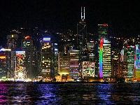 香港|维多利亚海港夜景...